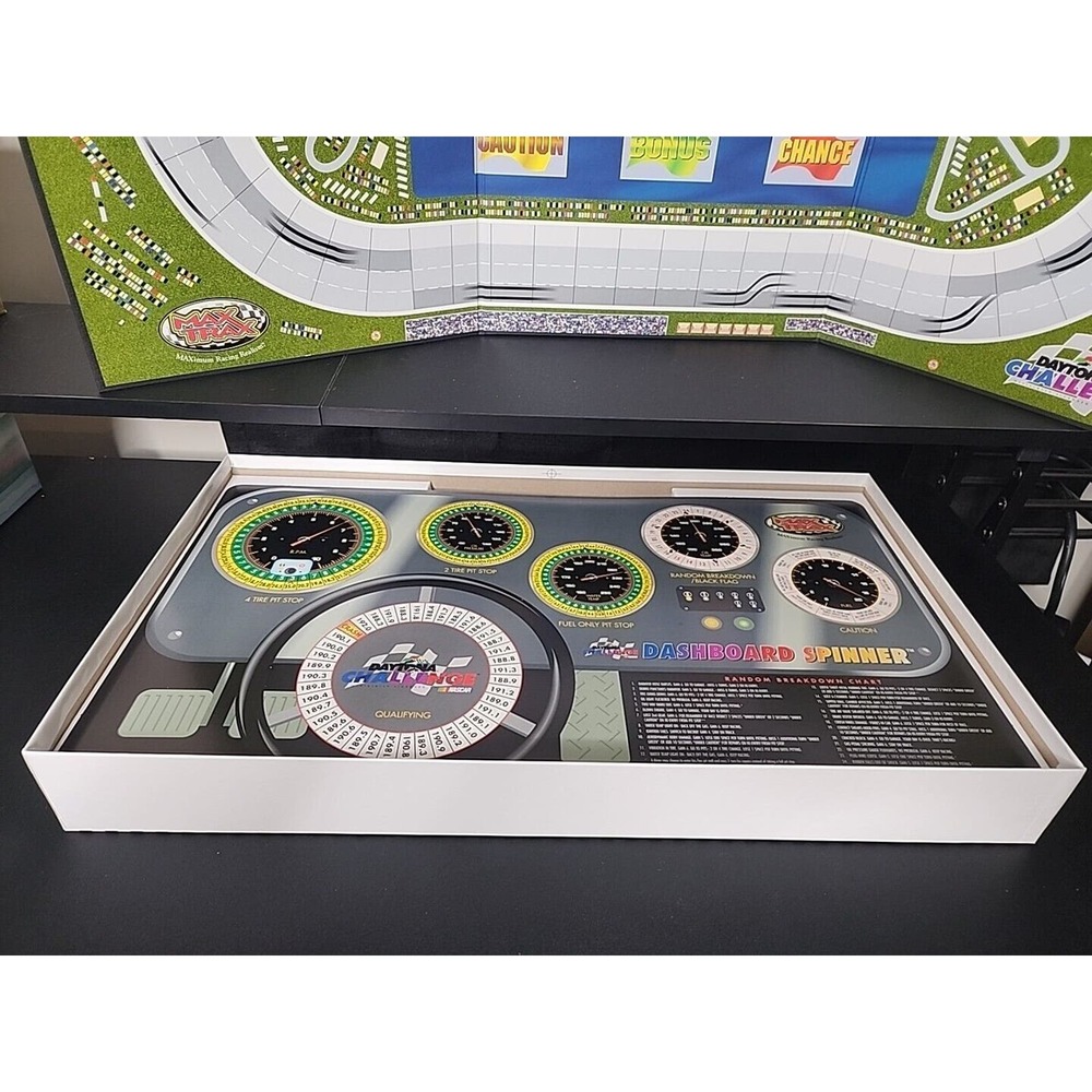 Max Trax Whalen2 Daytona Challenge Racing Game Nascar VTG 1996 New /Open Box - Picture 5 of 10